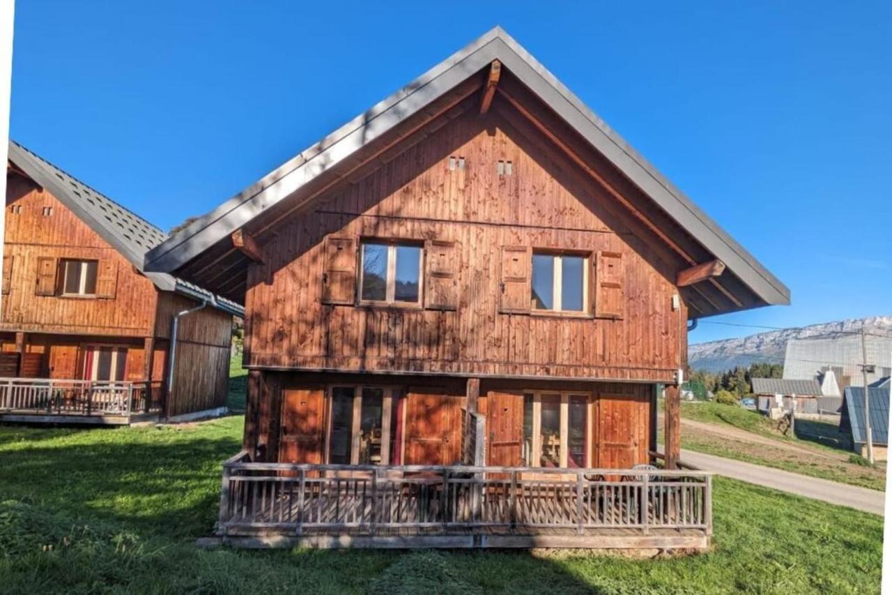 Chalet Moeki Acces Piscine Sauna Les Déserts Екстериор снимка