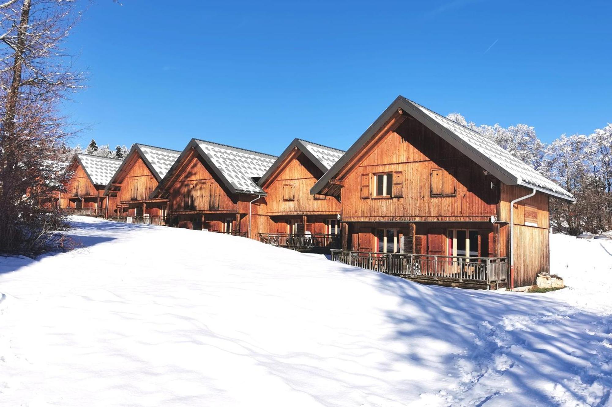 Chalet Moeki Acces Piscine Sauna Les Déserts Екстериор снимка